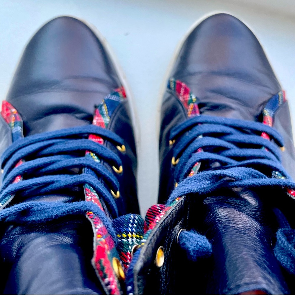 Sarah Flint Leather Sneakers
